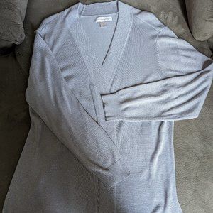 Sparkly silver cardigan